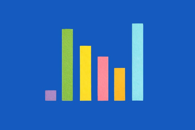 header image on the slido blog depicting colorful panels formed into a bar chart on a blue background